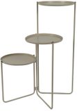 Countryfield plantenstandaard beige decoratief 50x35x70cm interieur.