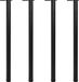 vidaXL Pieds de table réglables en hauteur noir 1100 mm 4 pc