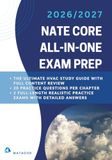 NATE CORE ALL-IN-ONE EXAM PREP 2026–2027: The Ultimate HVAC Study Guide