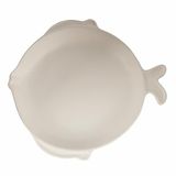 Bord Kos Bord plat keramiek Ø 20 cm coastal wit