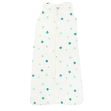 Little Boo Slaapzak Little Boo Hydrofiel Cozy Clover Teal 90cm