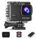 Caméra d'action - 4K 60 IPS - 64 MP - Étanche jusqu'à 40 m - Wi-Fi