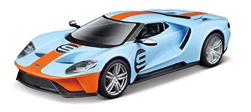 Bburago B18-41164 1:32 Race Heritage COLLECTION-2019 Ford GT, diverse ontwerpen en kleuren