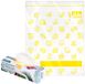 Grupa Orion Sacs à fermeture zip pour aliments - 18 x 23 cm - Lot de 20 pièces - Refermable - Transparent