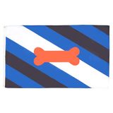 AZ FLAG Vlag Puppy Pride Play 90x60 cm Polyester 100D 2 Ringen