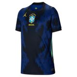 NIKE Brasilien 2026 Auswärtsstadion Jordan Dri-fit-replika-fußballtrikot Für Ältere Kinder uniseks-kind replica voetbalshirt