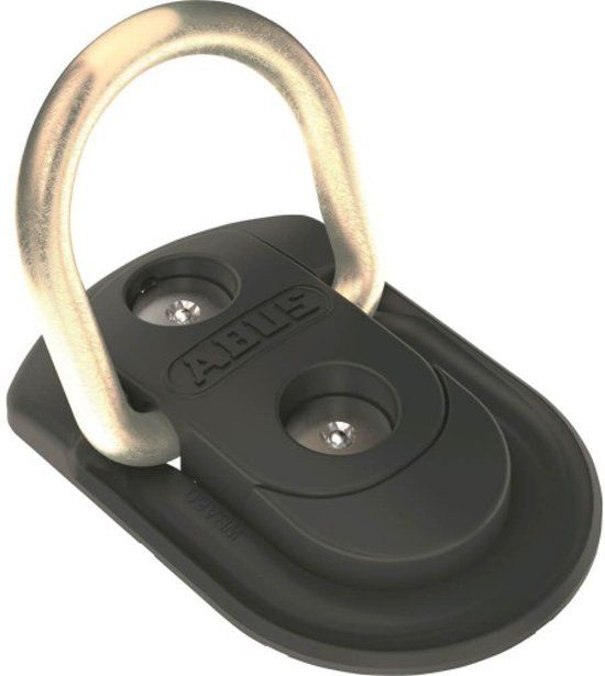 Abus WBA60 Vloeranker / Wandanker - Zwart - Gehard staal - 24 cm