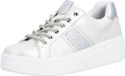 Remonte Lage sneakers met veters Grijs Vrouwen Synthetisch Plateau