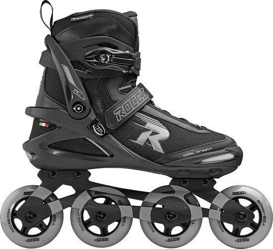 Roces Pic Tif 80 Inline Skates - Zwart/Grijs - Maat 47