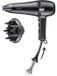 SEVERIN Haardroger HT 0165, 2100W, met intrekbaar snoer, diffuser en concentrator, 3 temperatuurstanden, zwart