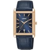 Lorus Dames analoog kwartshorloge met lederen armband, bruin