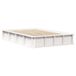 vidaXL Bedframe Wit Massief Grenenhout 140 x 200 cm