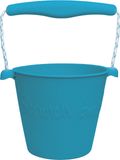 SCRUNCH Speelgoedemmer - Blauw - Opvouwbaar - Recycleerbaar