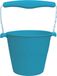 SCRUNCH Speelgoedemmer - Blauw - Opvouwbaar - Recycleerbaar