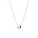 Lucardi Dames Zilveren ketting met hanger - 48 cm