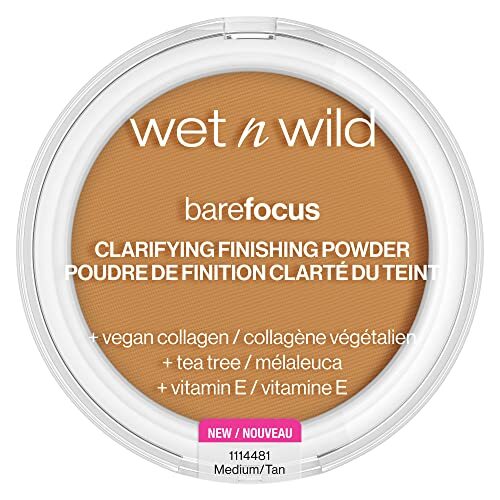 Wet n'Wild Bare Focus CLARIFYING FINISHING POWDER - Medium/Tan