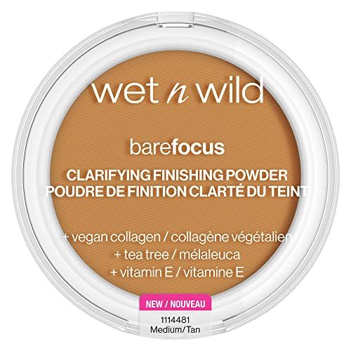 Wet n'Wild Bare Focus CLARIFYING FINISHING POWDER - Medium/Tan