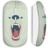 Maniacase Witte Teddy Draadloze Muis