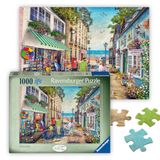 Ravensburger Down the Lane nr. 3, Seaview Lane legpuzzels van 1000 stukjes voor volwassenen en kinderen vanaf 12 jaar