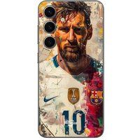 Maniacase Beschermhoes Samsung Galaxy S25 Messi Barcelone Argentijns kampioen prime n°10