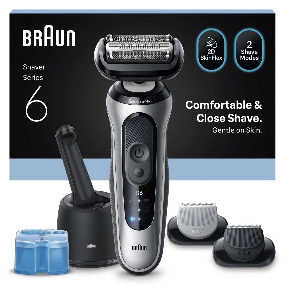 Braun 62-s7650cc Scheerapparaat Zilver
