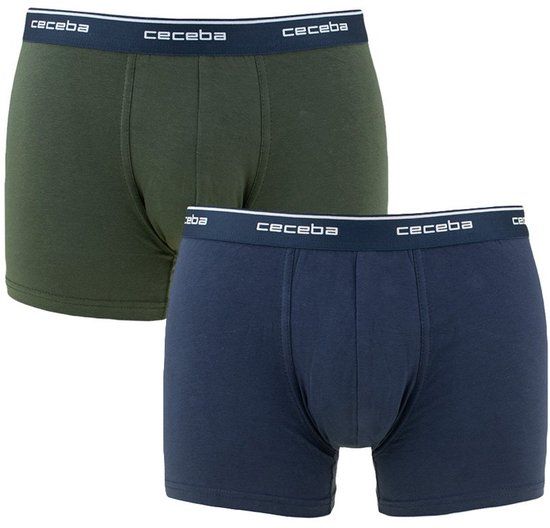 CECEBA Monza 2-pack Heren Boxer - Groen