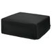 Noir, Noir, M, Décontracté | Housse lavable pour 1 par un, protège votre tourne-disque de la poussière, de l'humidité et des débris quotidiens