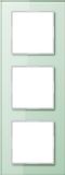 JUNG A Creation afdekraam 3-voudig glas matwit