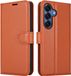 ShieldCase Étui livre - Convient pour Samsung Galaxy S26 - Étui portefeuille - Porte-cartes - Marron - Cognac
