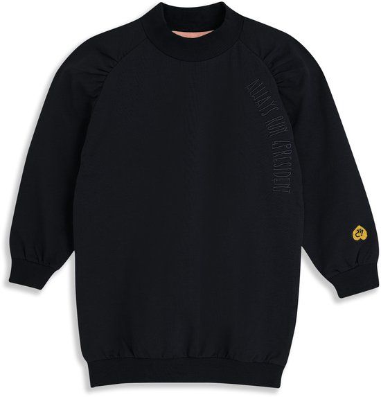 4PRESIDENT Meisjes jurk - Black - Maat 128