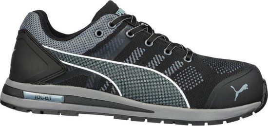 Puma Safety Elevate Knit Zwart Laag S1P Werkschoenen - Maat 47