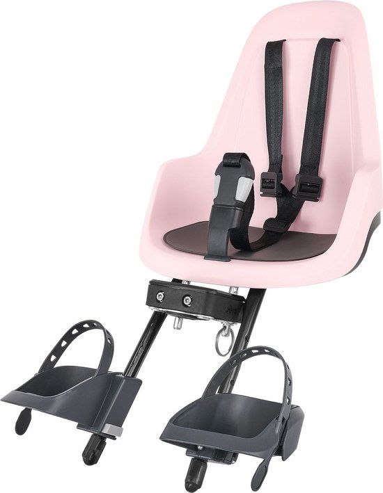 Bobike GO mini Fietsstoeltje - Cotton Candy Pink - Voorzitje