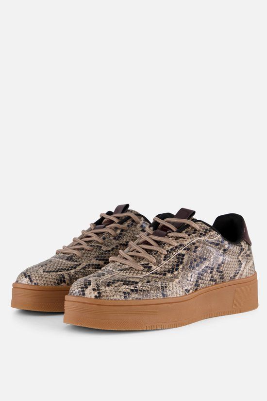 Cellini Snake Sneakers beige Synthetisch - Maat 40