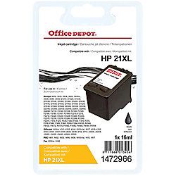 Office Depot Compatible HP C9351AE Inkt Cartridge Zwart