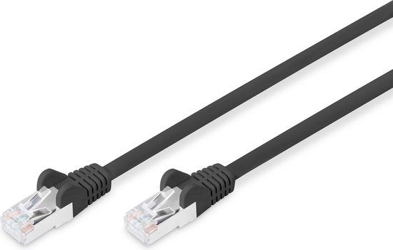 Digitus CAT6 sFTP kabel 10 meter Zwart