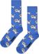 Happy Socks Cloud Dog Sock - chaussettes unisexe - bleu - Unisexe - Taille : 36 - 40