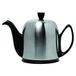 Guy Degrenne Salam Theepot, Acier inoxydable/Porcelaine, Noir, 6 Tasses