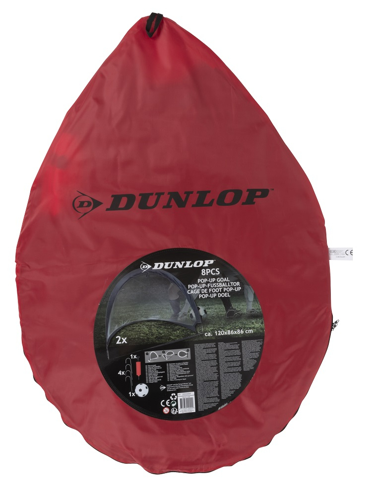 Dunlop Voetbaldoel Pop up 2 delig