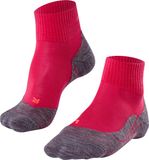 FALKE TK5 Short anti-blaar dun wol functioneel materiaal wandelsokken dames rood - maat 35-36