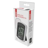 EMOS Draadloze digitale buiten- en binnenthermometer met buitensensor, werkt op batterijen