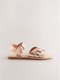 Next - Meisjes - Leren geweven sandalen - Roze