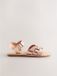 Next - Meisjes - Leren geweven sandalen - Roze