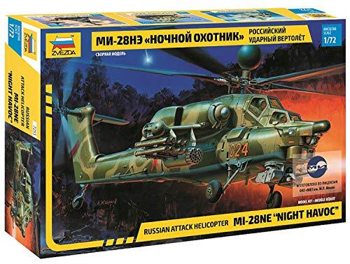 Zvezda 500787255 - 1:72 MI-28N Attack Helicopter