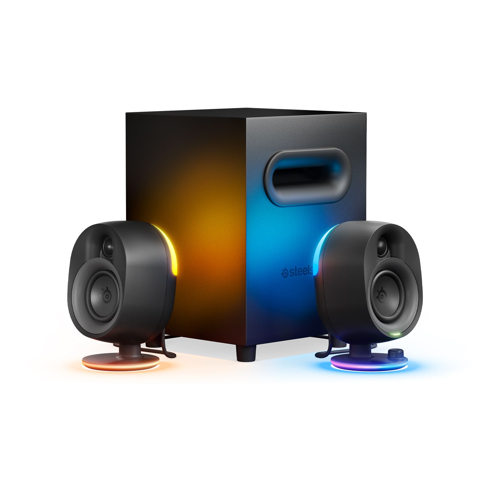 SteelSeries Arena 7 2.1 PC/Laptop Speakers - Black - Bluetooth