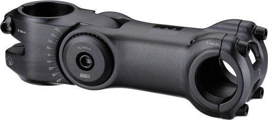 BBB Cycling HighSix Stuurpen - Verstelbaar - 25.4mm - Zwart