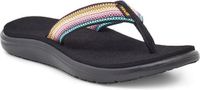 Teva W Voya Flip Dames Slippers - Zwart/Multicolour - Maat 42