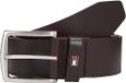 Tommy Hilfiger New Denton riem 4.0 voor heren, Bruin (Testa Di Moro Eur)