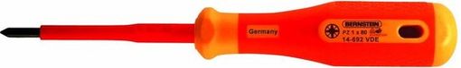Bernstein Tools for Electronics 14-693 VDE VDE Kruiskop schroevendraaier PZ 2 Koplengte: 100 mm DIN EN 60900