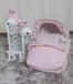 Babyline Caramelo draagtas voor baby's, groep 0, roze