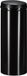 Poubelle 50L Sensor Acier Noir 80x30cm